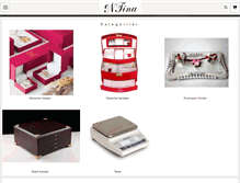 Tablet Screenshot of entina.com