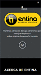 Mobile Screenshot of entina.es